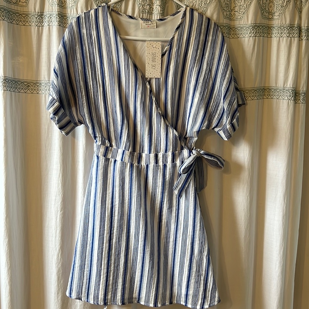 Spring wrap dress